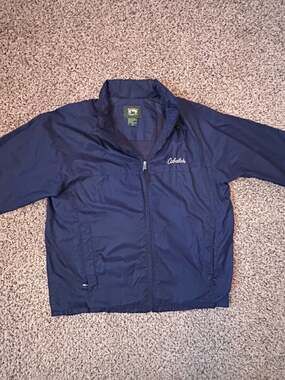 Cabela's Full Zip Jacket Blue